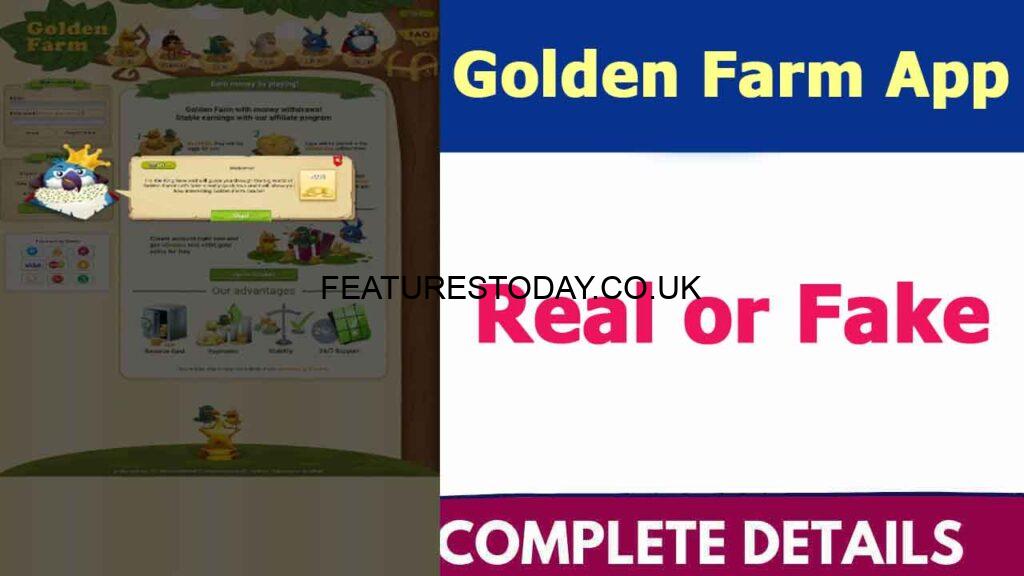 Golden Farm App Real or Fake